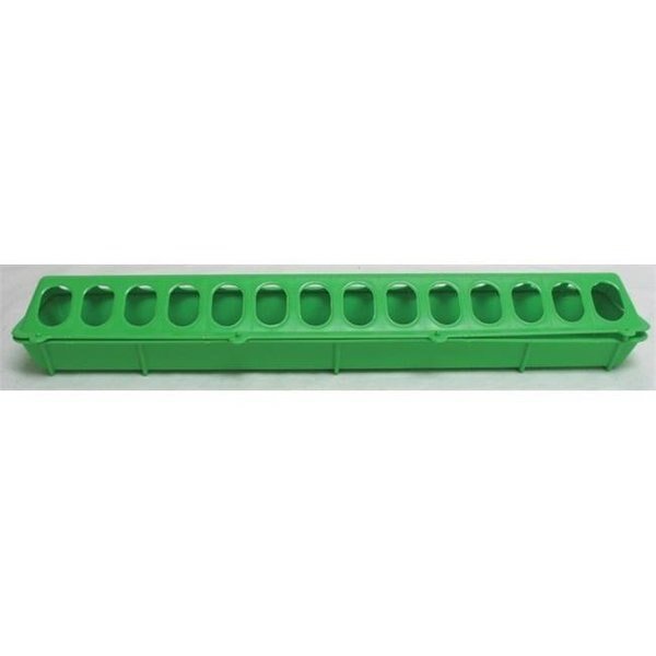 Miller Mfg Co Inc Flip-top Poultry Feeder- Lime Green 20 Inch - 820LIMEGREEN, Miller Mfg Co, Mfr#: 957684